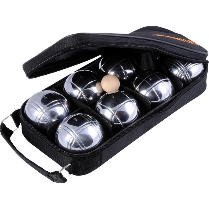 Set jeu de Pétanque 8 boules en métal