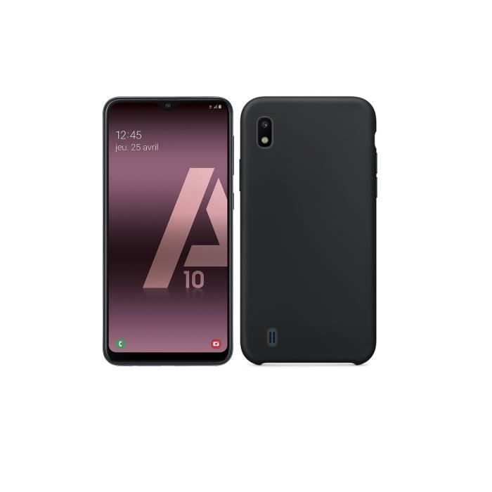 Coque Silicone Samsung Galaxy A10 Noire