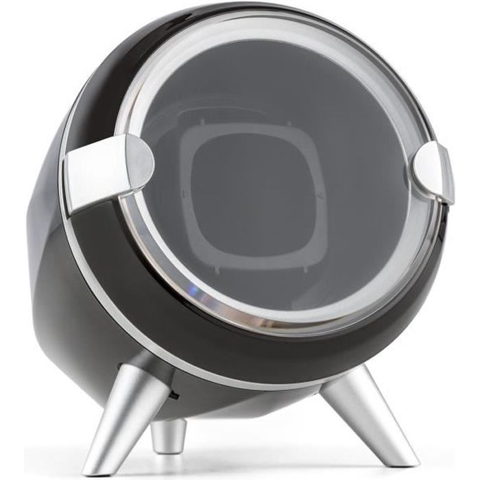 Klarstein Sindelfingen - Remontoir pour 1 montre - écrin à montre automatique avec rotation droite & gauche - noir