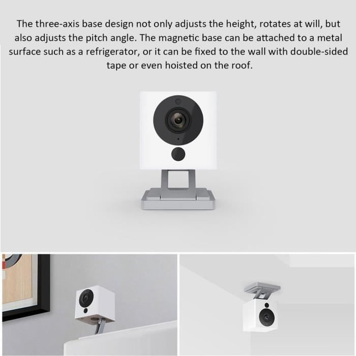 Caméra IP WiFi intelligente 1080P blanc