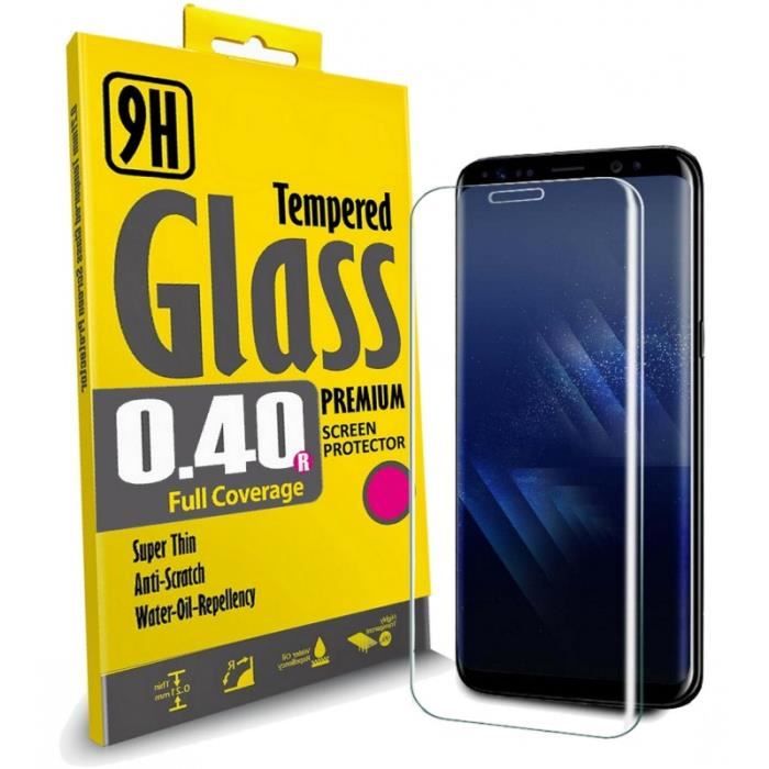 PACK DE 2 Film Protection Ecran en VERRE Trempé pour Samsung Galaxy J4 2018 protecteur d'écran INVISIBLE & INRAYABLE vitre
