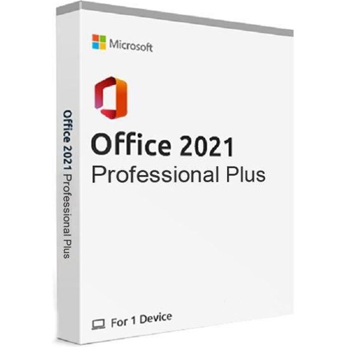 Carte-clé 2021 Microsoft Office 2021 pro plus package office 20121 pp Activation 100% en ligne Package complet Expédition rapide