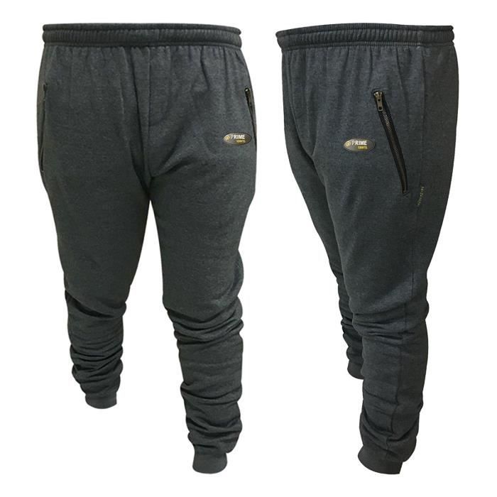 JOGGING SLIM FITNESS POUR HOMME EN POLAIRE - 100% SPORT