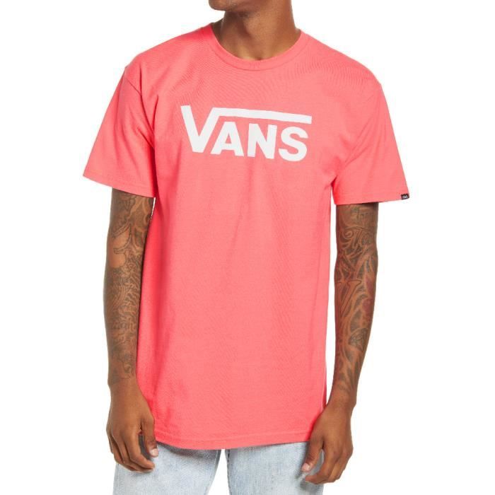 T-Shirt homme rose Vans MN Vans Classic