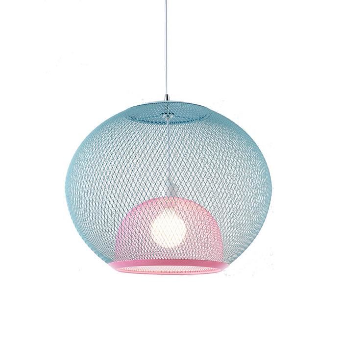 Suspension Creative Boule de Treillage en Fil de Fer Luminaire Suspendu Moderne Lustre Conception Pour Cusine Restaurant Salon Café