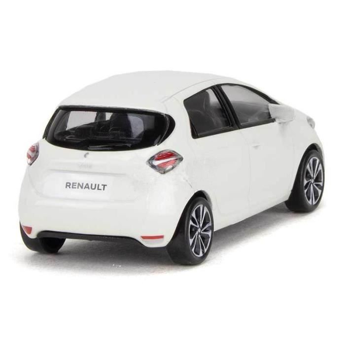 RENAULT ZOÉ Blanche de 2020 Voiture de Collection NOREV 1/43