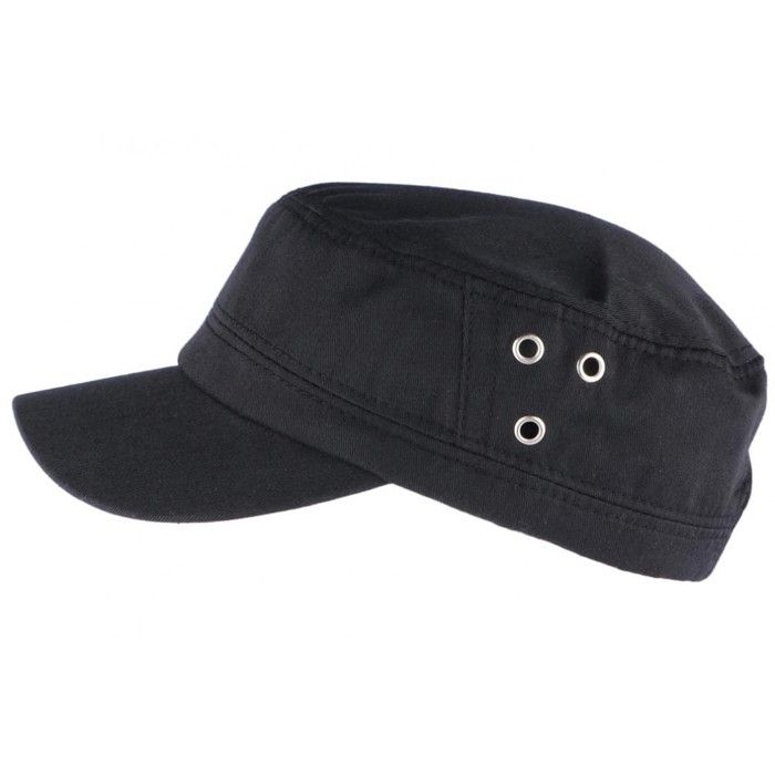 Casquette militaire Noire Koss Nyls Création - Noir - Taille unique