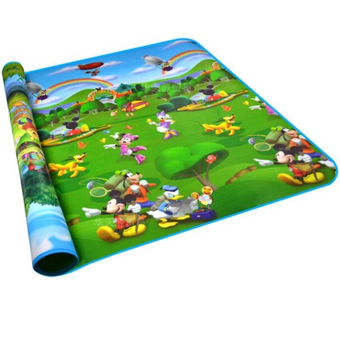 2M * 1.8M * 0.5cm bébé Ramper Mat Double Face Jouets bébé Tapis de jeu Tapis de jeu Tapis pour enfants Eva Foam Tapis de jeu