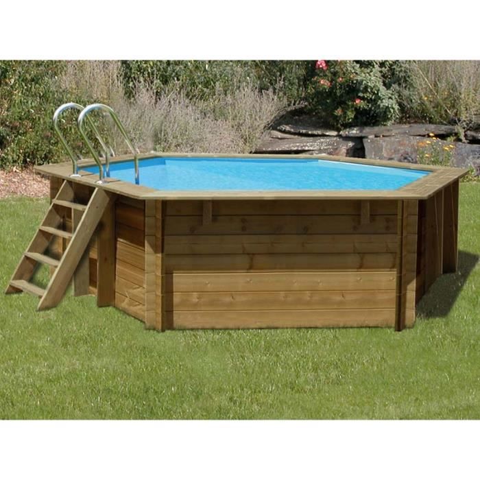 Piscine bois LILI Ø 2,95 m x H. 1,05 m - Option - Sans montage