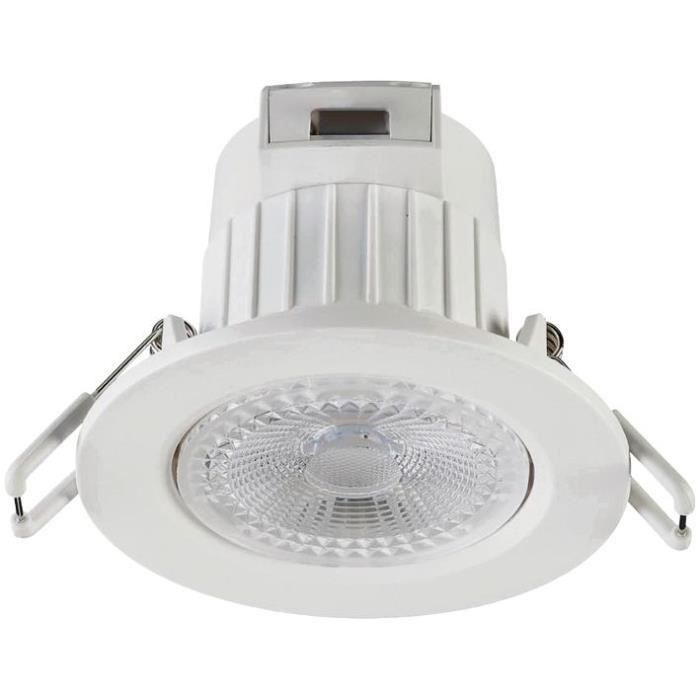 SYLVANIA - Spot encastrable x3 IP20 400lm 3000k banc froid