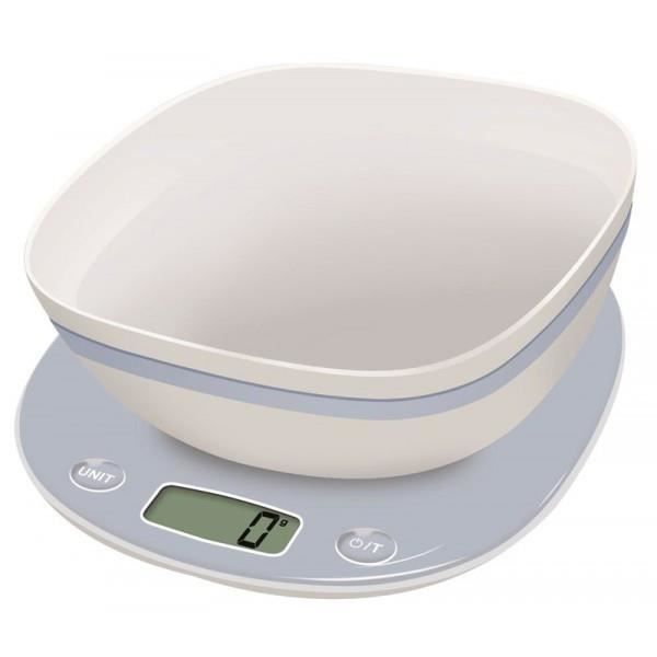 TERRAILLON Balance de Cuisine 5Kg/1g Macaron Ice Bol
