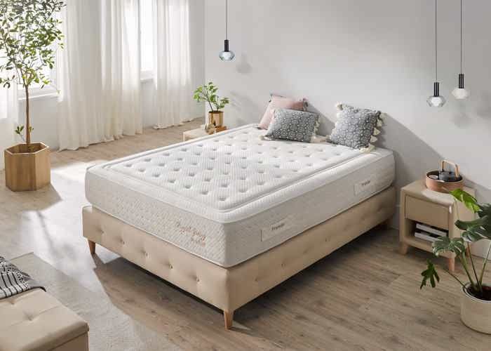Moonia Matelas Ressorts Ensachés Royal Spring Premier 160X190 30cm Fermeté élevée