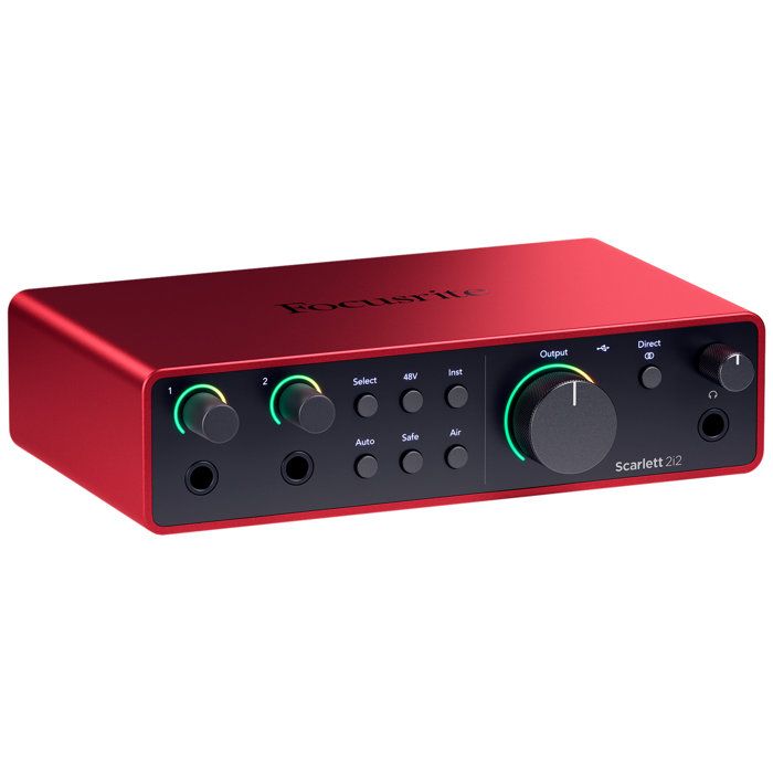 Focusrite Scarlett 2I2 G4 Carte son