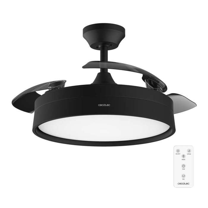 Cecotec Ventilateur de plafond EnergySilence Aero 4200 Invisible Black - Cecotec