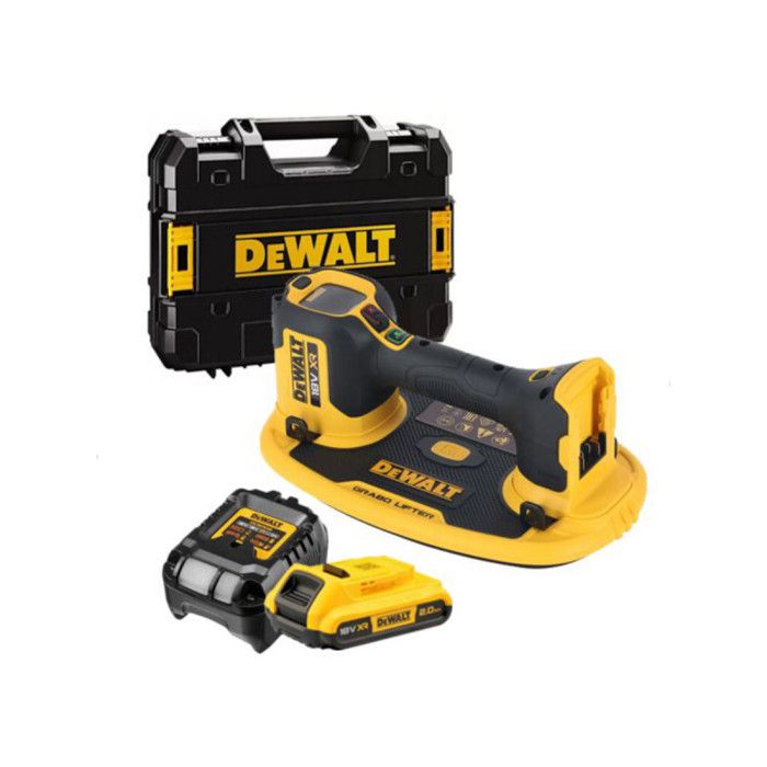 Dewalt Kit de préhension par le vide DCE590D1T 18V 1x 2 0 Ah et chargeur en tstak - vue 2