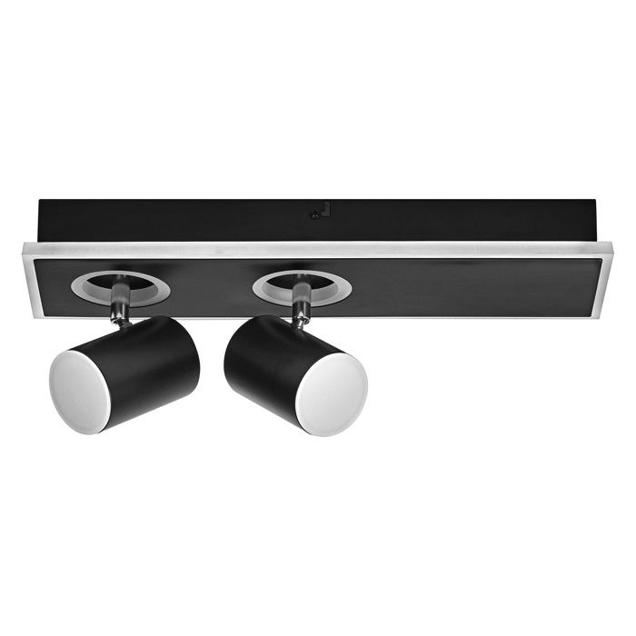 OSRAM DECOR SPOT MARS 29W 985lm noir spot têtes réglables utilisation polyvalente spot d’intérieur ton blanc chaud OSRAM DECOR SPOT MARS 29W 985lm noir spot têtes réglables utilisation polyvalente spot d’intérieur ton blanc chaud