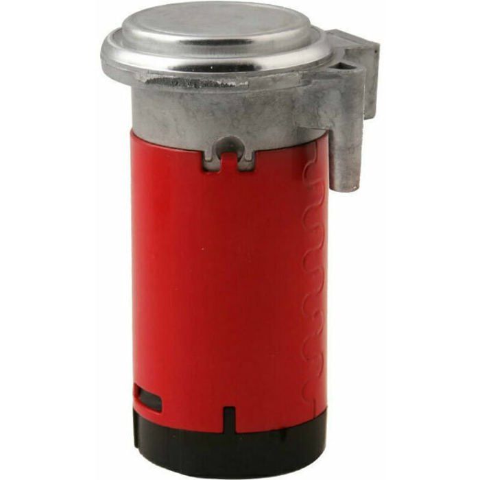Rouge compresseur d'air 12V kit de pompe à air, klaxon électrique avec ...