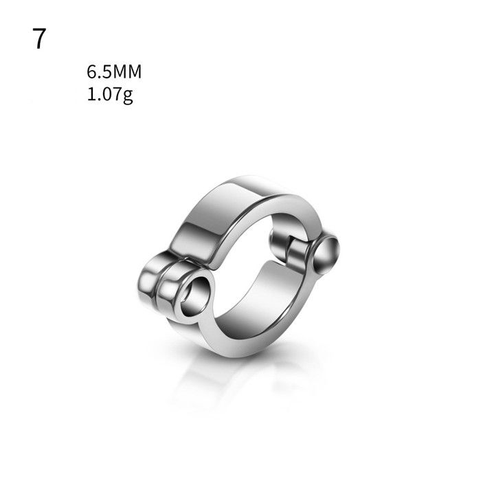 Anneau de cheville pour perroquet - Phoesky - Acier inoxydable 316L - 6.5mm - Identification doiseau - Phoenix or