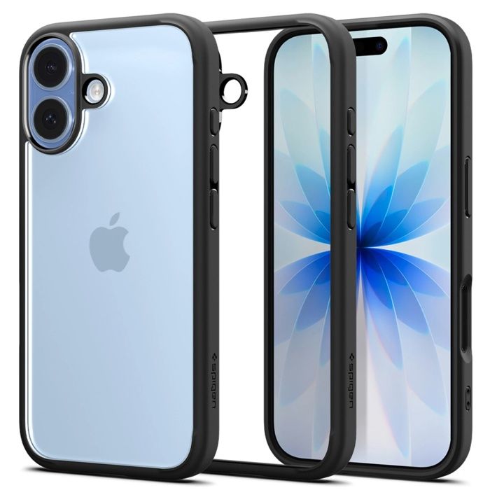 Coque - SPIGEN - Ultra Hybrid - Compatible iPhone 17 - Hybride PC/TPU - Air Cushion & bords surélevés