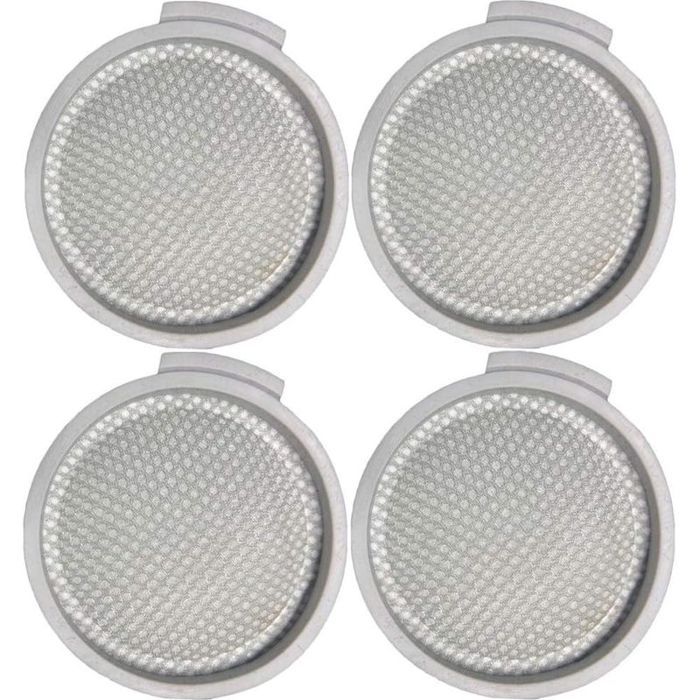 Lot de 4 filtres pour aspirateur sans fil Roborock H6 pour Xiaomi Mijia Mi MSCWXCQ01RR / SKV4060GL accessoires pour aspirateur