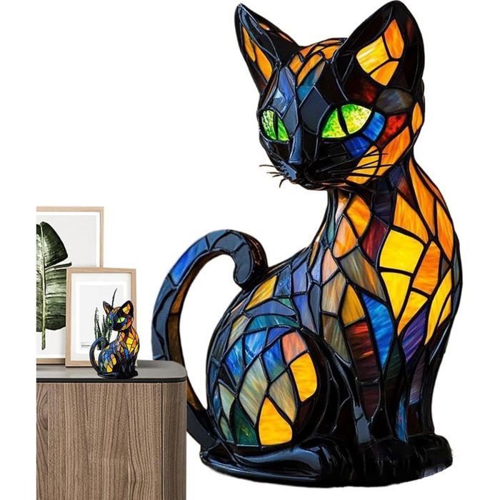 Lampe de table en résine en forme d’animal pour décoration