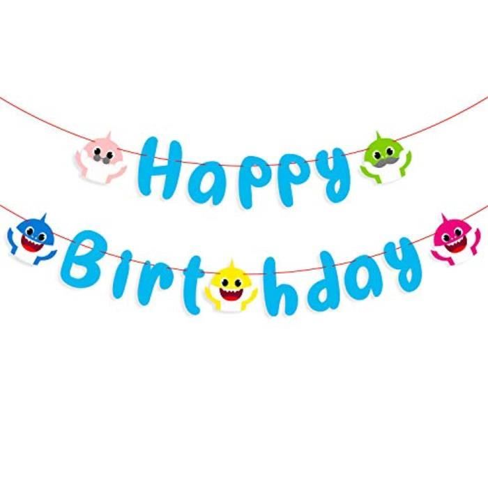 Support A Decorer Sukej Petit Requin Joyeux Anniversaire Banniere Mignon Requin Fete D Anniversaire Fournitures Requin Dessin Anime Cdiscount Maison Support A Decorer Sukej Petit Requin Joyeux Anniversaire Banniere Mignon Requin Fete D Anniversaire Fournitures Requin Dessin Anime Cdiscount Maison