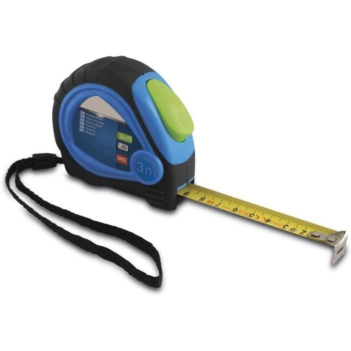 3 Mètres Ruban Auto-Adhésifs - Acier Carbone, Pour Établi, Mur, Machine, Mesure Précise