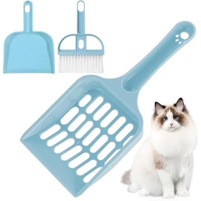 Pelle à Litière pour Chat - Cuillère en Plastique - Cat Litter Scoop - Poignée Confortable - Facile à Utiliser