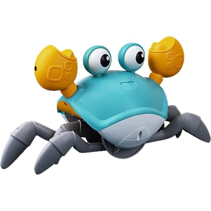 Crabe Jouet Rampant. Le Crabe pour Bébés Évite les Obstacles Grâce