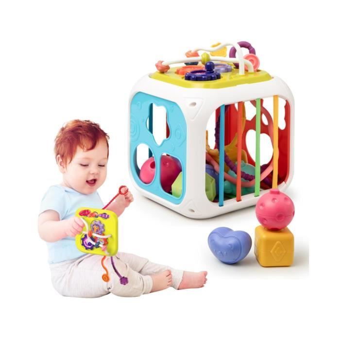 Maison d'activités 12 en 1 - TOP BRIGHT - Motricité Fine - Bois Durable - 18 moi Maison d'activités 12 en 1 - TOP BRIGHT - Motricité Fine - Bois Durable - 18 moi