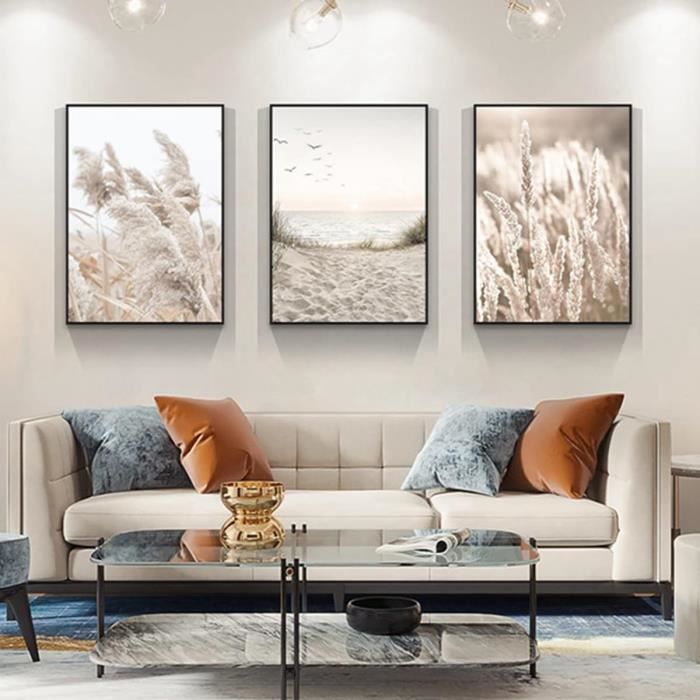 Lot De 3 Posters Paysage Méditerranéen - Décoration Murale 40x50 Cm, Sans Cadre, Pour Salon Ou Chambre