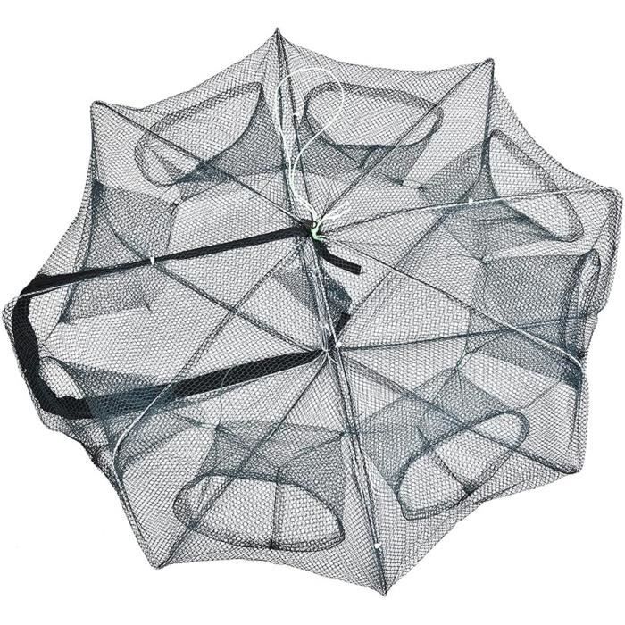 Filet Piège À Poisson pour Pêche - Filets Pliables pour Homard et Crevette Accessoires de Cage | Équipement Efficace en Maille pour Eau Douce et Salée pour Débutants Passionnés et Groupes Filet Piège À Poisson pour Pêche - Filets Pliables pour Homard et Crevette Accessoires de Cage | Équipement Efficace en Maille pour Eau Douce et Salée pour Débutants Passionnés et Groupes