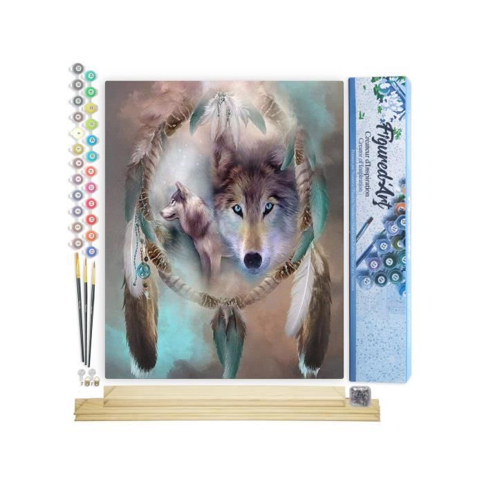 Kit De Peinture À L'Huile Par Numéro En Forme De Pieuvre Néon Pour Kit De Peinture À L'Huile Par Numéro En Forme De Pieuvre Néon Pour