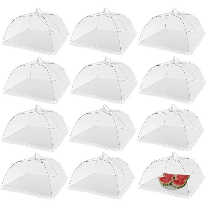 Filet Protection Jardin Cloche Alimentaire Pliable - Protection Anti- Insectes 70cm Cuisine Extérieur Anti Insectes Repas