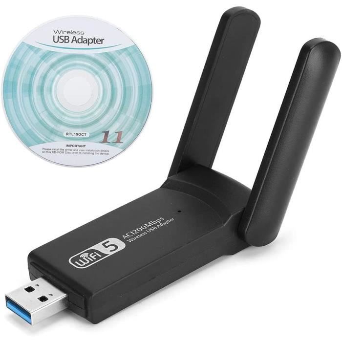 Serveur D'impression Sans Fil USB | Convertit Imprimante USB En WiFi | Supporte Jusqu'à 4 Imprimantes, Plug And Play