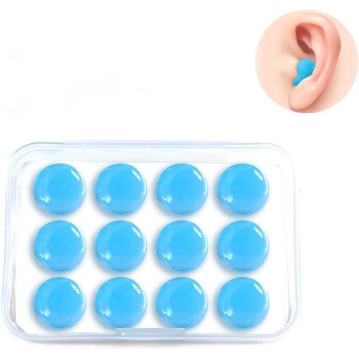 Best Swimming Ear Plugs For Children Bouchons D'oreille En Silicone Anti-ronflement Pour Dor 32 DB Pour Dormir, Nager, étudier Bouchon D'oreille Concert