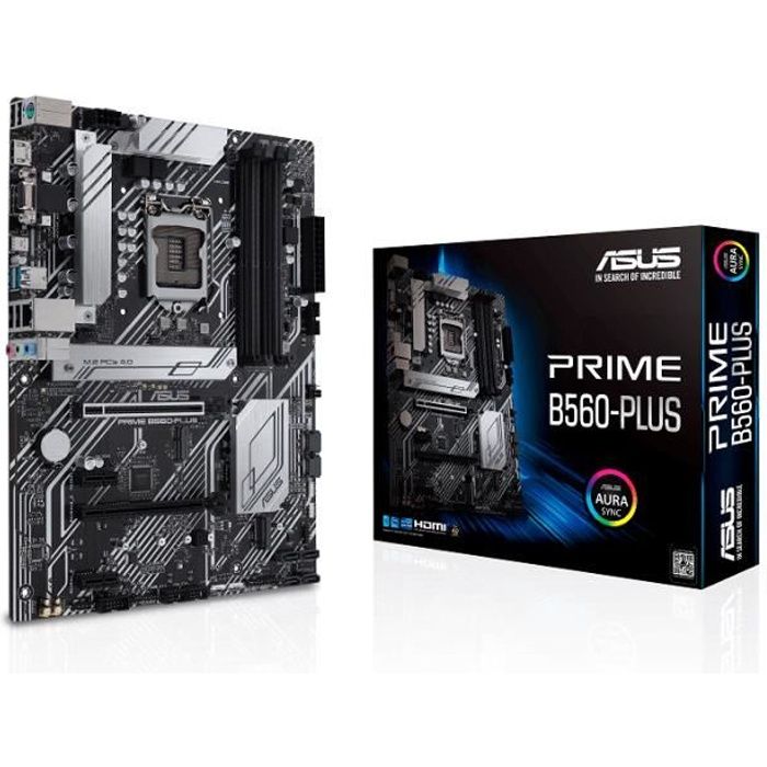 Carte mère - Asus - Prime B560-Plus - ATX - PCIe 4.0 - 2 slots M.2 - Asus
