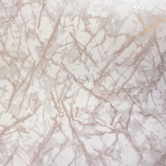 Métallique marbre papier peint or rose-FINE DECOR Luxe FD42268 