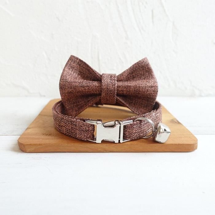Brown Collar Bow S Neck 16 26cm Collier De Chat Personnalise Nom Id Gravure Chiot Petit Chien Colliers Chihuahua Collier Personnali Cdiscount Brown Collar Bow S Neck 16 26cm Collier De Chat Personnalise Nom Id Gravure Chiot Petit Chien Colliers Chihuahua Collier Personnali Cdiscount