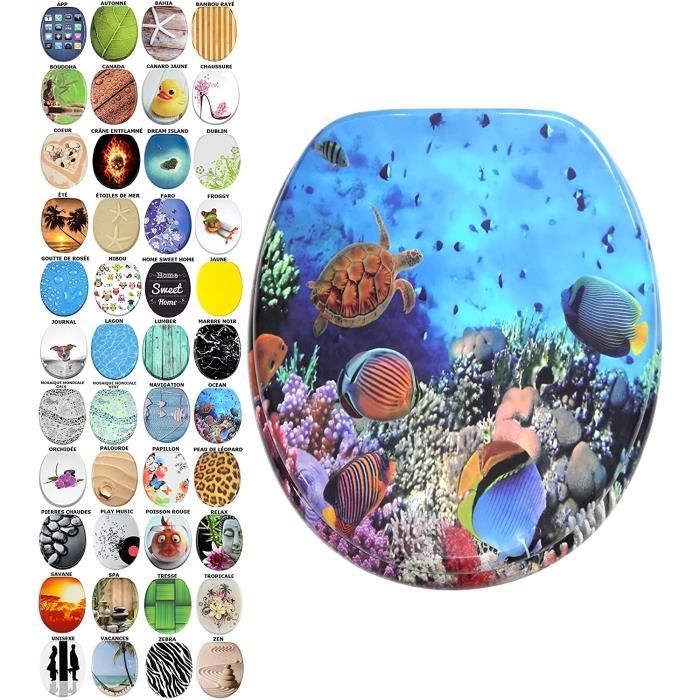 Abattant WC Frein De Chute Soft Close - Grande Sélection