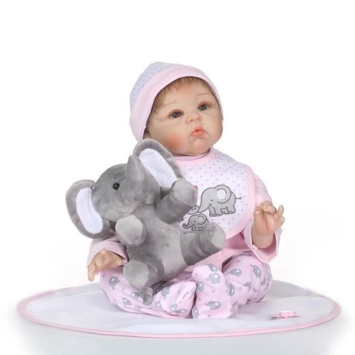 Candy Realiste Bebe Poupee 55 Cm Nouveau Ne Poupee Enfants Fille Playmate Cadeau Pou241 M Cdiscount Jeux Jouets