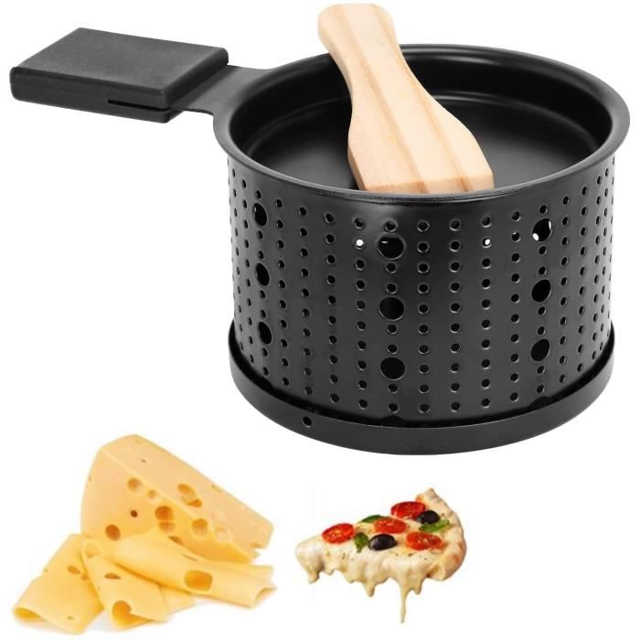 124 PCS Appareil à Raclette 2 Personnes,Une Fondue au Chocolat sans