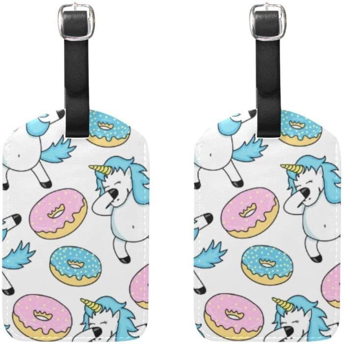 6 Pcs Étquette De Bagage Voyage Suspenson Étquettes Sac Pour Bagages