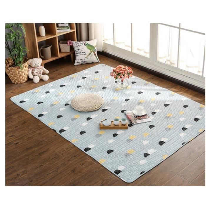 Tapis D'éveil,Tapis De Jeu Pour Bébé, Jouets En Coton Pour Nouveau-Né, Tapis  Rampant Pour Chambre À Coucher, - Type 7-180X90Cm - Cdiscount Puériculture  & Eveil Bébé
