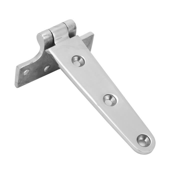 Charnière KEENSO, Acier Inoxydable 316, En Forme D'arc, Charnière à 4