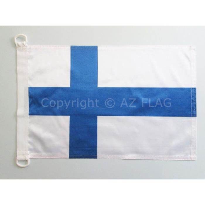 Pavillon Nautique Israël 30x45 Cm - Drapeau Bateau AZ FLAG En Polyester 150D