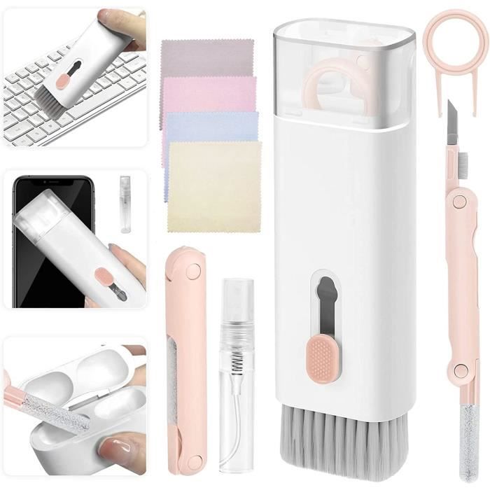 7in1 Kit de Nettoyage de Clavier Multifonctionnel,Brosse de Nettoyage
