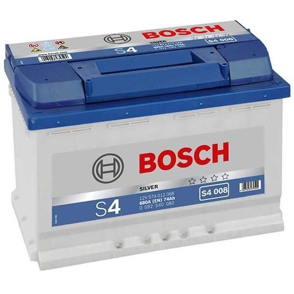 Bosch S4008 Batterie de Voiture 74A//h-680A