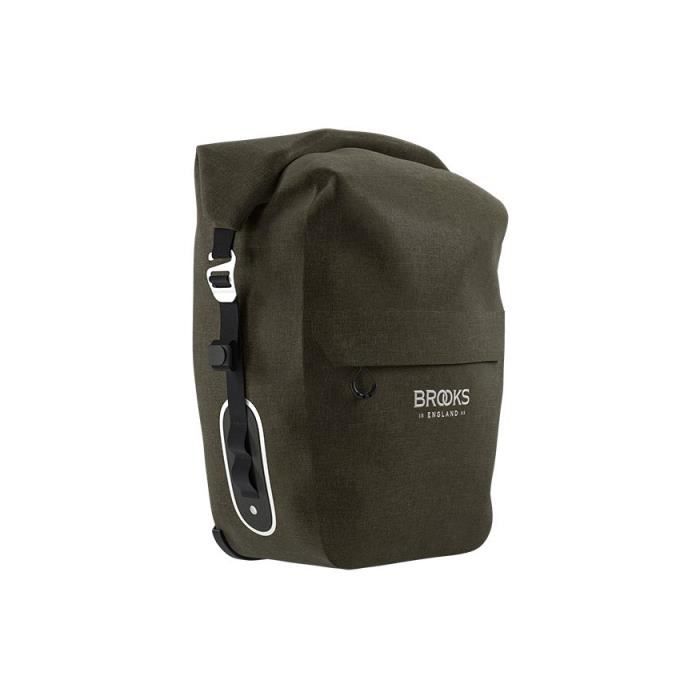 sacoche porte-bagages brooks br514 - vert kaki - taille unique - homme - vélo loisir