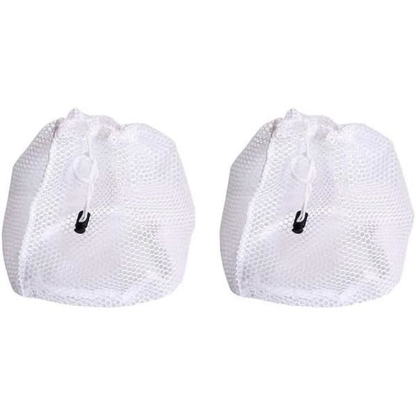 2 Sacs Lavage Chaussures Machine à Laver - Protection Zippée Réutilisable